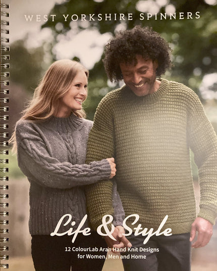 WYS ColourLab Aran Life And Style Pattern Book