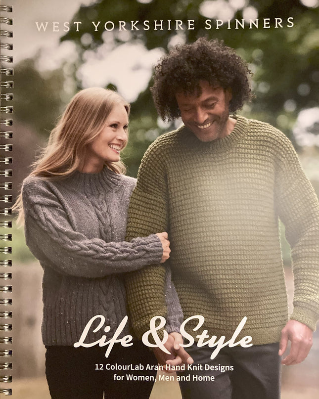 WYS ColourLab Aran Life And Style Pattern Book