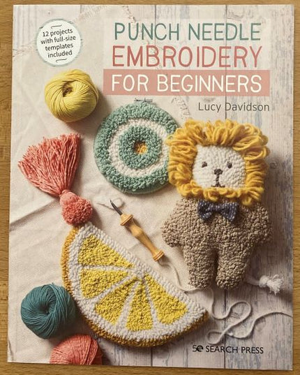 Punch needle embroidery for beginners