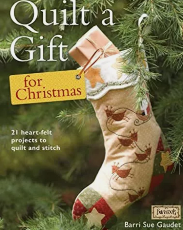 Book Quilt A Gift For Christmas