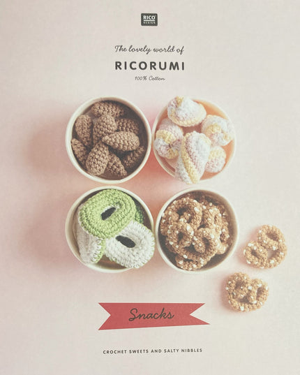 Rico Ricorumi Crochet Snacks Book