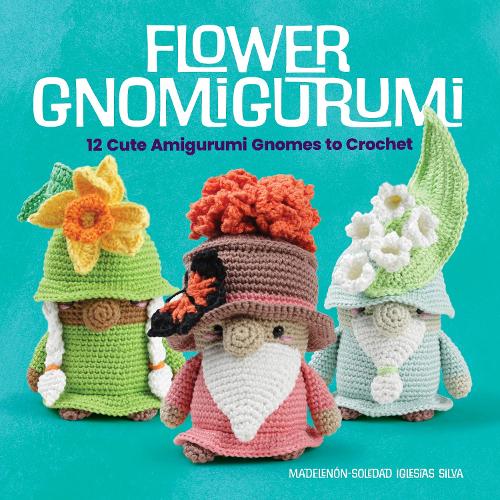 Book Flower Gnomigurumi
