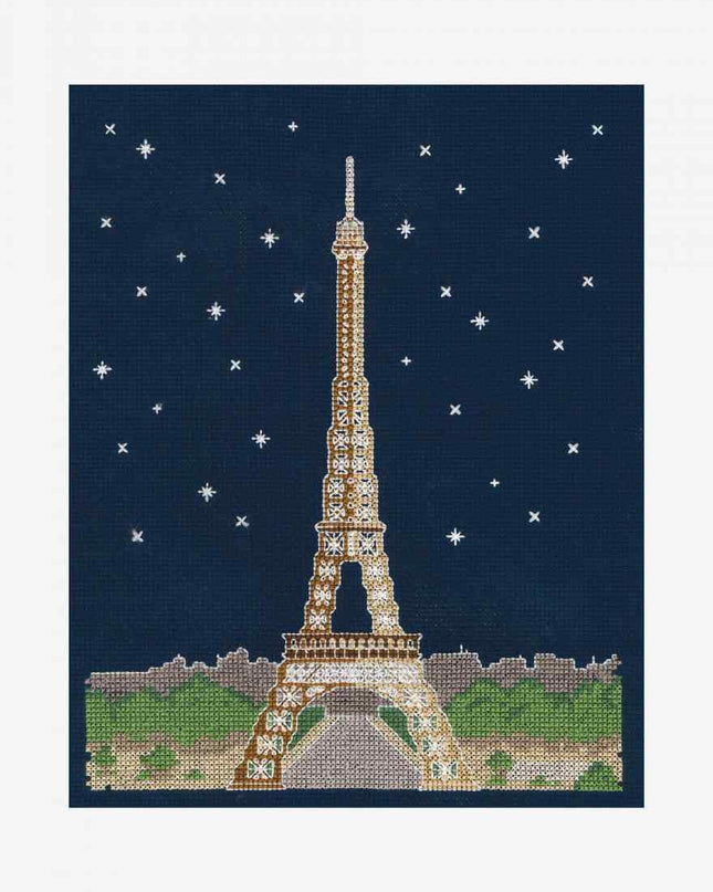 DMC Cross Stitch Glow in the Dark Paris by Night BK1725 *