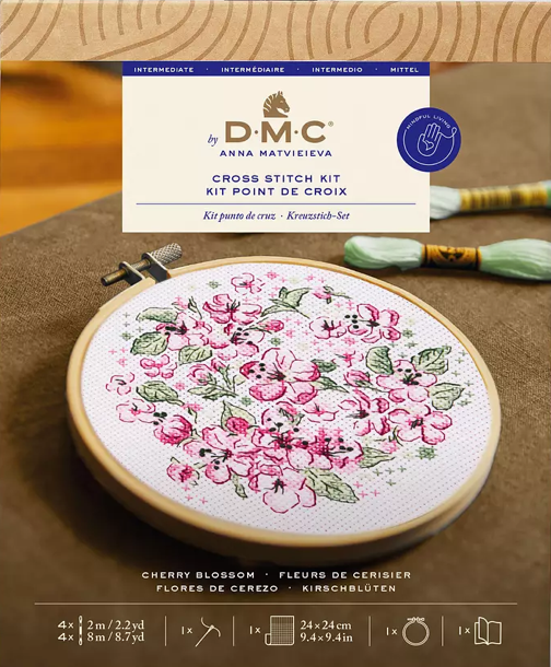 DMC Cross Stitch Cherry Blossom BK412