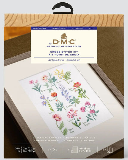 DMC Cross Stitch Botanical Sampler BK1989