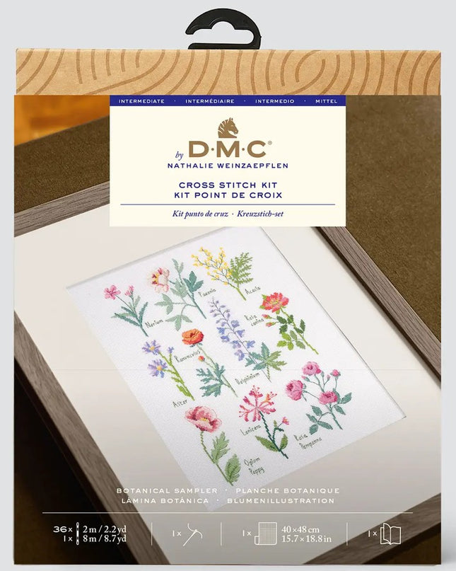 DMC Cross Stitch Botanical Sampler BK1989