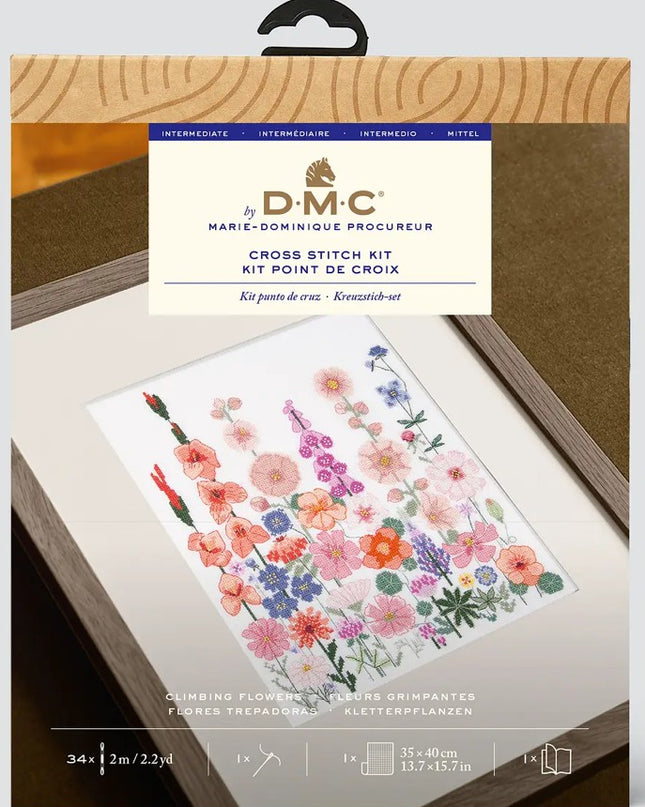 DMC Cross Stitch Climbing Flowers BK1987