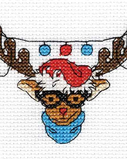 DMC Christmas Characters Mini Cross Stitch Rudolph