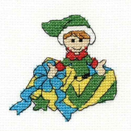 DMC Christmas Characters Mini Cross Stitch Elf