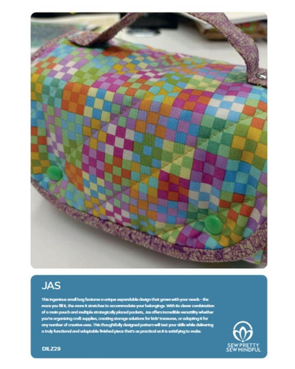 Sew Pretty Sew Mindful Jas Bag