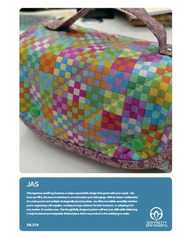 Sew Pretty Sew Mindful Jas Bag