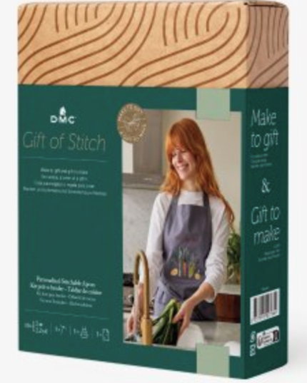 DMC Gift Of Stitch Personalised Stitchable Apron RK210