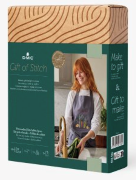 DMC Gift Of Stitch Personalised Stitchable Apron RK210