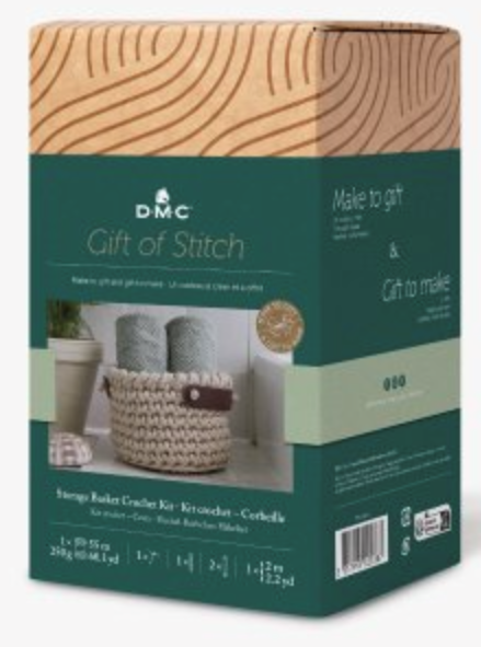 DMC Gift Of Stitch Storage Basket Crochet Kit CR104K