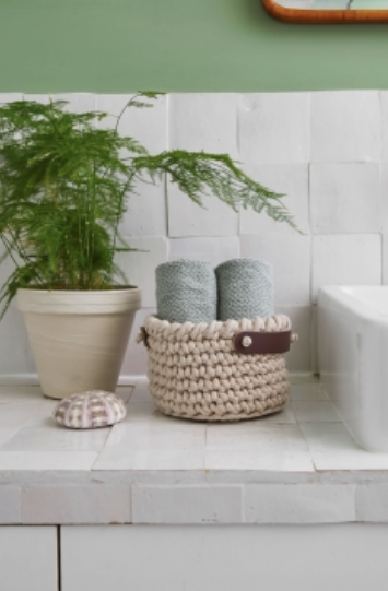 DMC Gift Of Stitch Storage Basket Crochet Kit CR104K