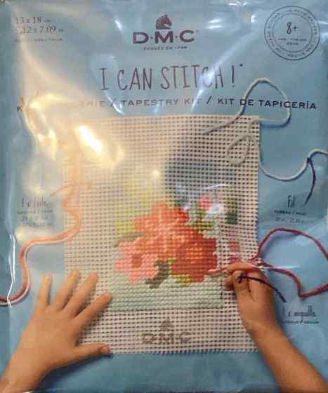 DMC Children's  Tapestry Kit Flowers C06N85K