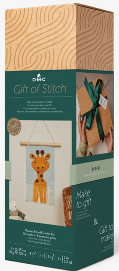DMC Gift Of Stitch Nursery Friend Crochet Kit Giraffe CR108K