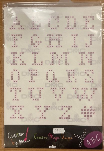 Cross stitch soluble designs ABC CAPITALS