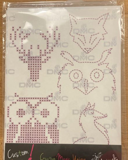Cross stitch soluble designs ANIMALS COLLECTION
