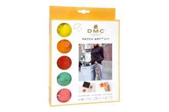 DMC Patch Art Kit Needlefelt Star and Heart U2066