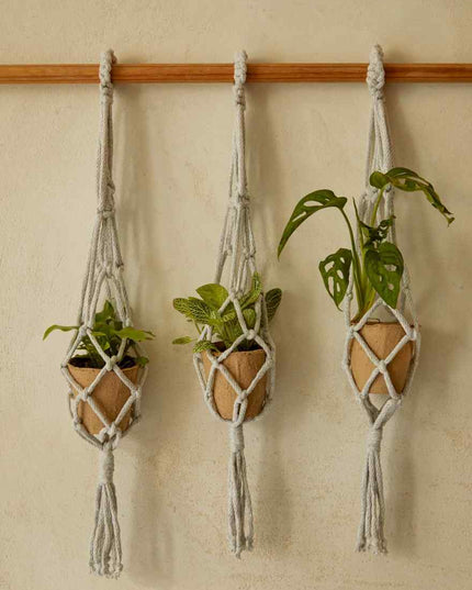 DMC Mindful Making Exhale Plant Hanger Macrame Kit MC100K