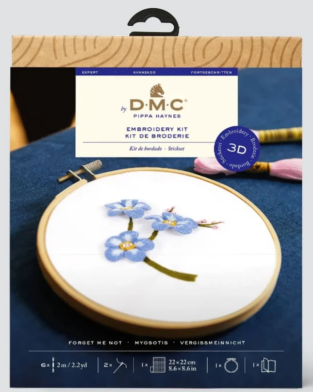 DMC Embroidery Kit Forget Me Not TB237
