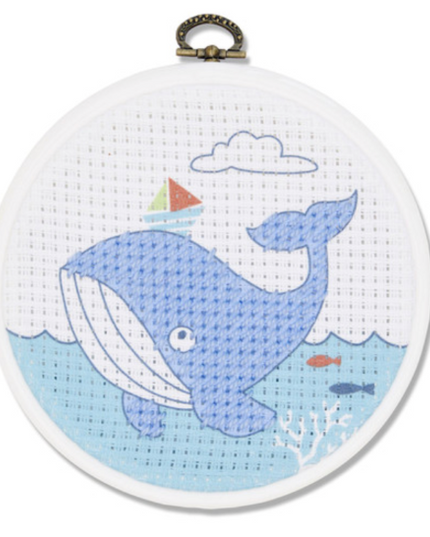 DMC Children's Embroidery Kit The Whale BK1840