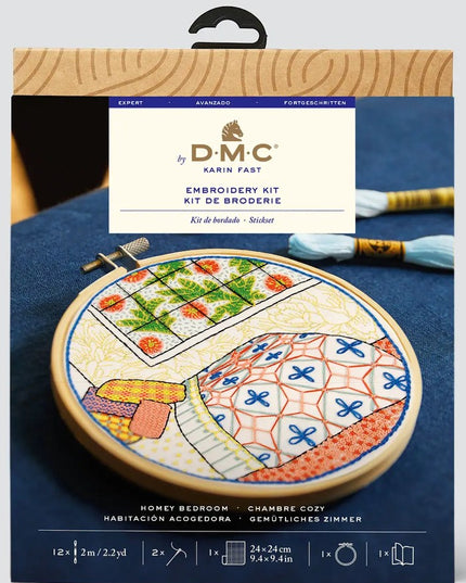 DMC Embroidery Kit Homey Bedroom TB235