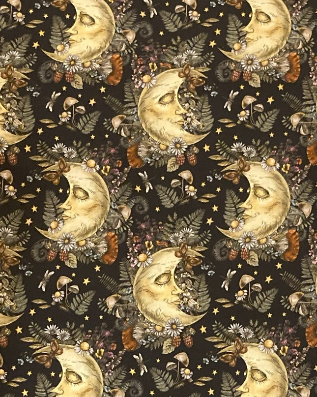 Fabric Jason Yenter Cotton SUN, MOON AND STARS 4SMS-1