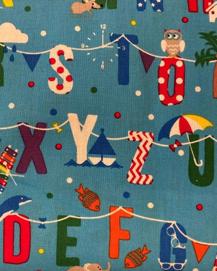 Fabric ALPHABET