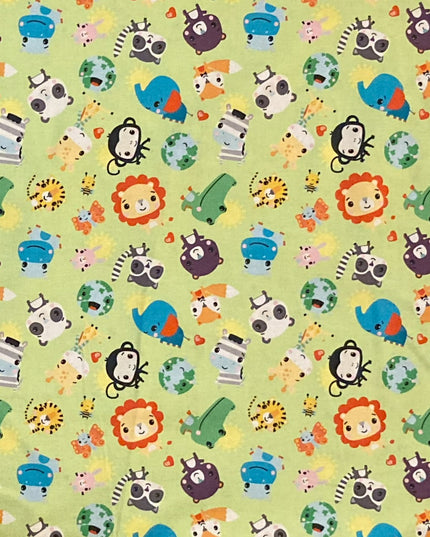 Fabric ANIMAL FRIENDS