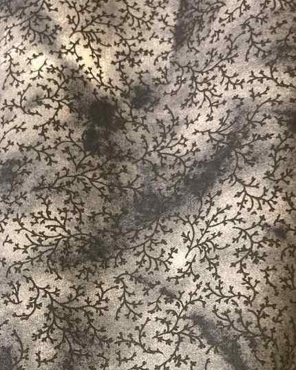 Fabric Cotton Batik BLACK WITH BLACK PATTERN