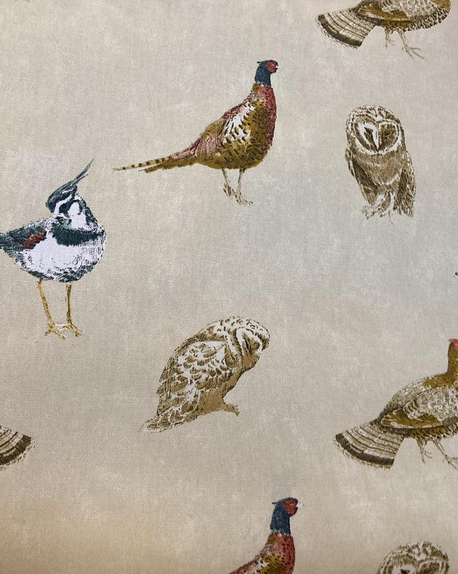 Fabric Heavy Cotton BIRDS