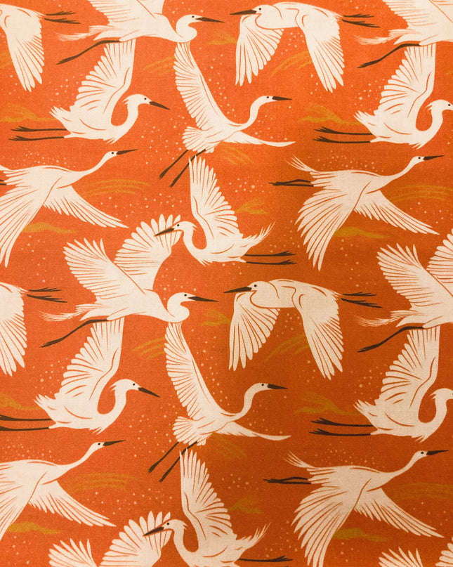 Fabric Eastlyn Souk Heather Dutton FLIGHT RUST