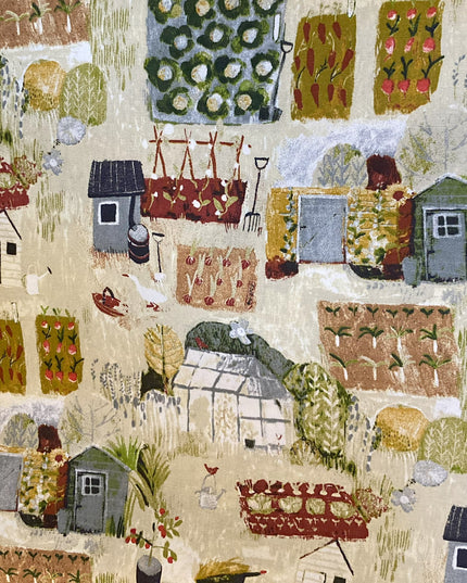 Fabric Heavy Cotton GARDEN