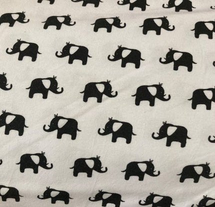 Fabric Jersey ELEPHANTS