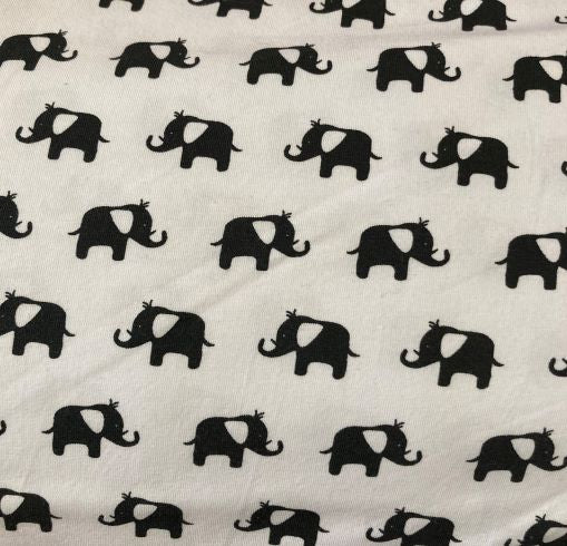 Fabric Jersey ELEPHANTS