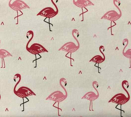 Fabric Jersey FLAMINGO