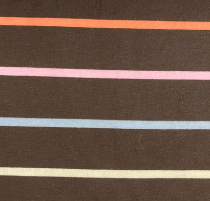 Fabric Jersey TILLY AND THE BUTTONS BLACK STRIPE