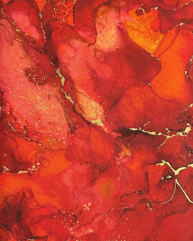 Fabric MIDAS SCARLET