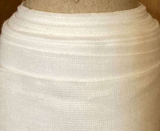Fabric Muslin WHITE