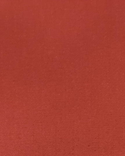 Fabric Plain Cotton Organic CORAL