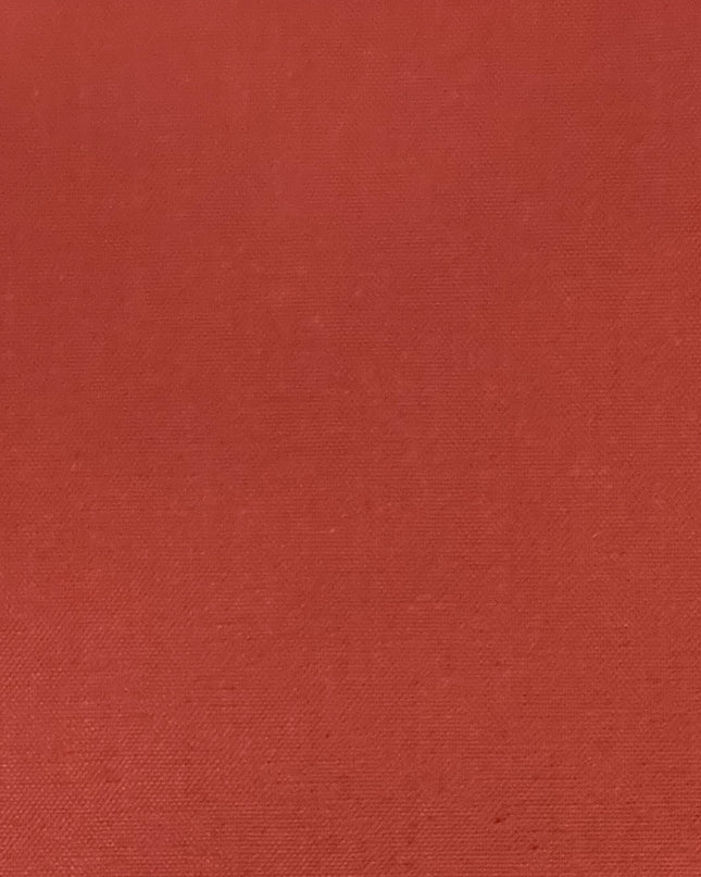Fabric Plain Cotton Organic CORAL