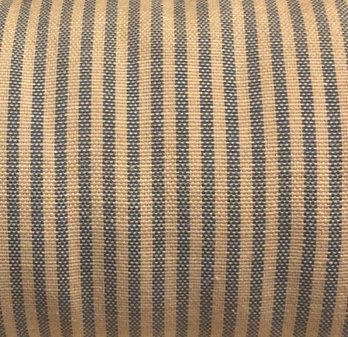 Fabric Cotton Ticking BLUE