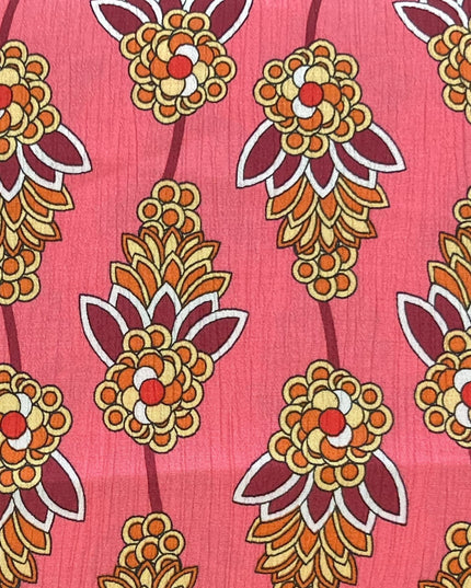 Fabric 100% Viscose CORAL