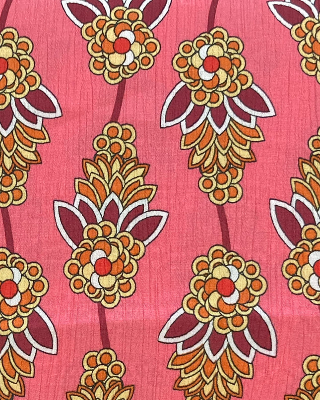 Fabric 100% Viscose CORAL