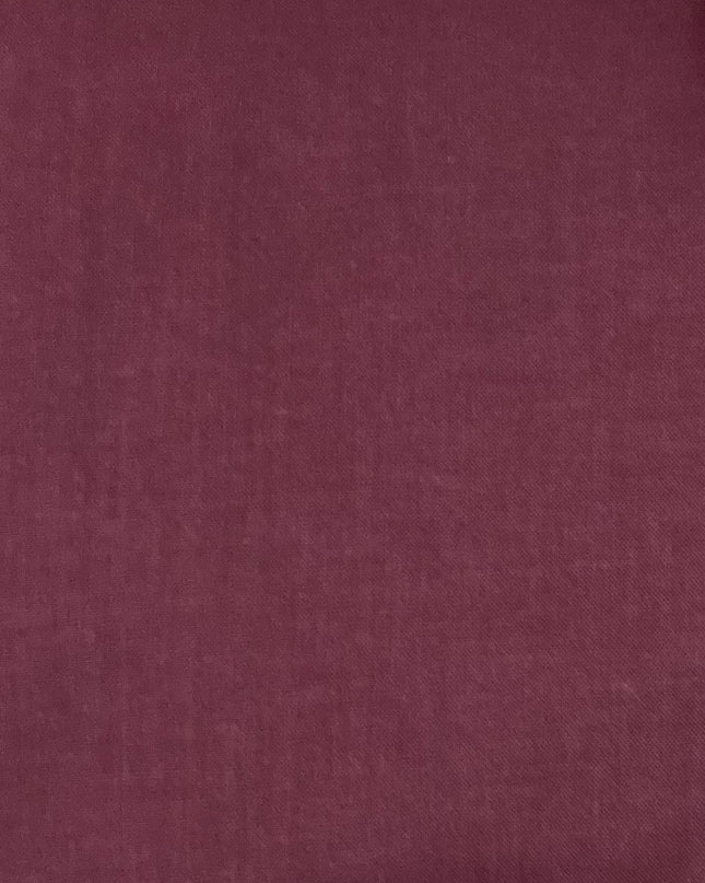 Fabric Plain Cotton Organic MULBERRY