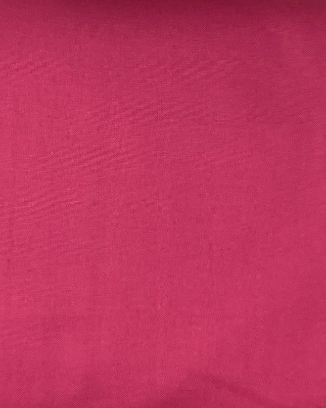 Fabric Plain Cotton Organic FUSCHIA