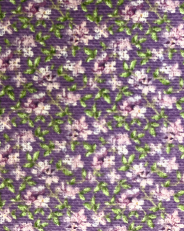 Fabric Lilac Garden PURPLE MULTI