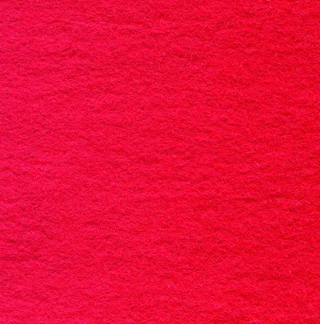 Felt square RED